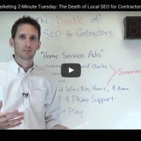 Local SEO for Contractors is dead